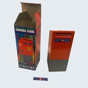 Canada Post Mailbox Bank New in Box Mail Savings